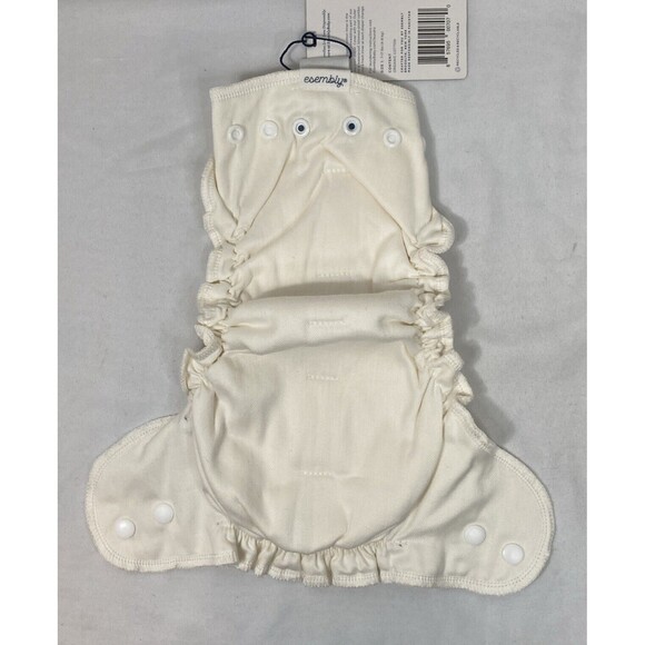 Esembly Organic Cotton Cloth Diapering Inner & Outer Sz 1  4pk Outer 3pk Inner - Picture 6 of 15